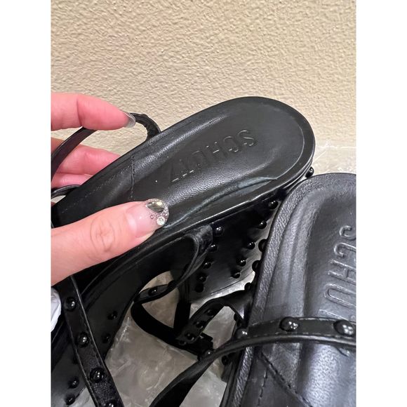 NEW Size 8 Schutz Anne Wedge Platform in Black REVOLVE MSRP $138 - Picture 7 of 10